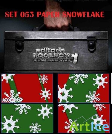 Digital Juice - Editor's Toolbox I.Theme Set 053 Paper Snowflake