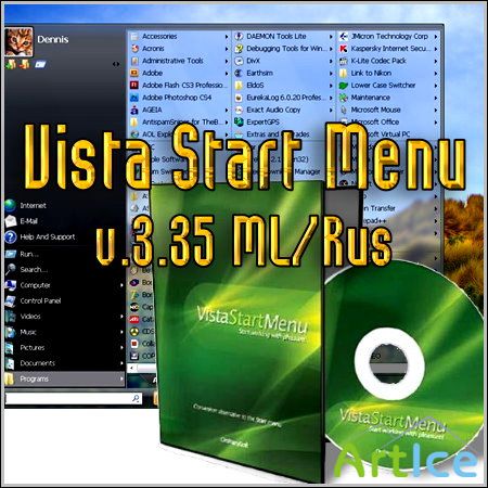 Vista Start Menu v.3.35 ML/Rus