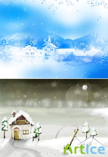 PSD -    PSD - Winter fairy tale