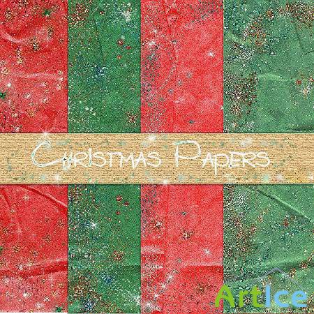 Christmas Papers - HQ Stock Backgrounds