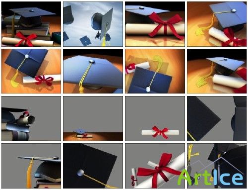 Digital Juice Editor's Toolbox 1 Editor's Themekit 109 Graduation