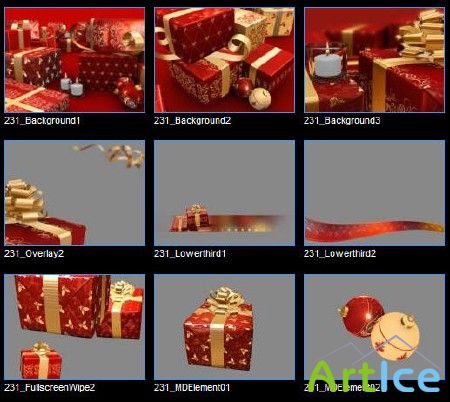 Digital Juice - Editors Toolkit 09: Christmas Tools set 231