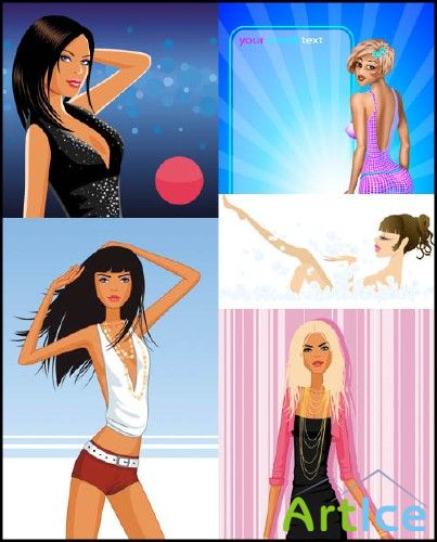 Fashion Vector Girls 11