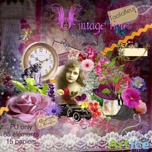 Scrap Kit - Vintage Time