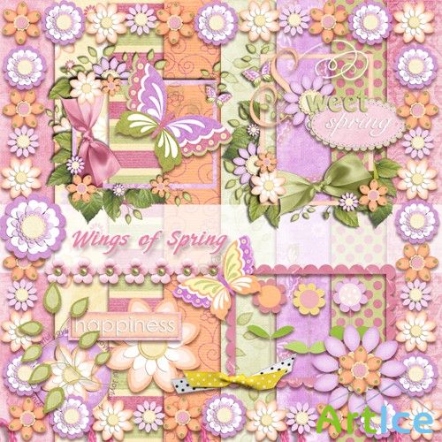 Scrap Kit: Wings of Spring