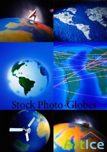 Stock Photo-Globes Mix