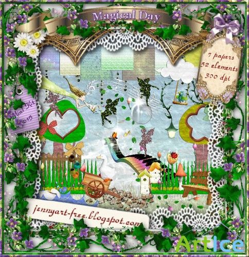 Scrap kit "Magical Day"