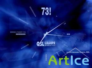 QSL Clock Screensavers