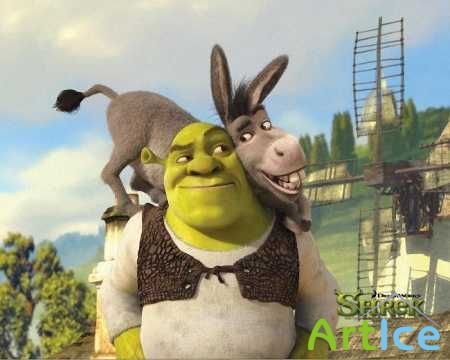 Windows 7 Shrek Forever After Theme