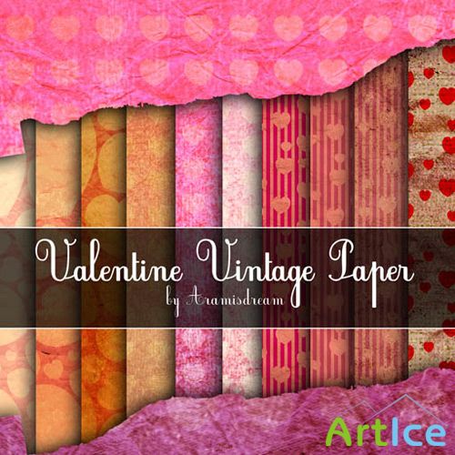 Vintage Valentine Paper