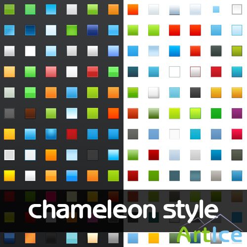 Chameleon Photoshop Style