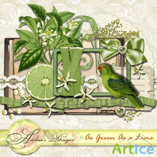 Scrap-kit - As Green As a Lime