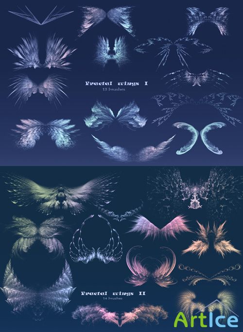 Fractal Wings I and II