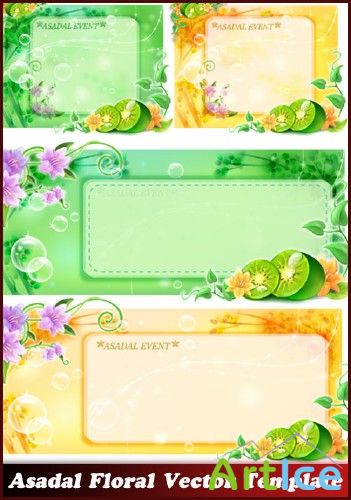 Asadal Floral Vector Template