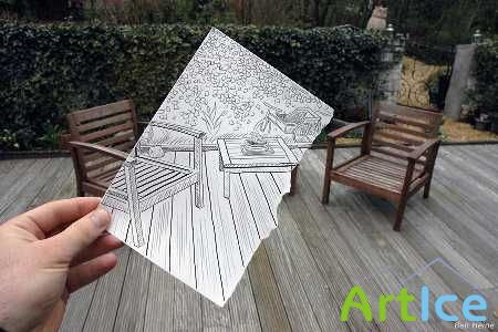 Ben Heine  Pencil vs Camera