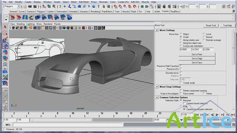  Bugatti Veyron   Maya: CGtuts+ premium tutorial (2010)