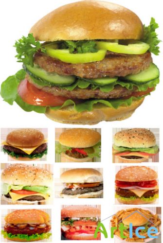 Clipart  Hamburgers