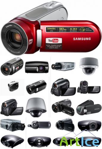 Clipart  Cameras and projectors