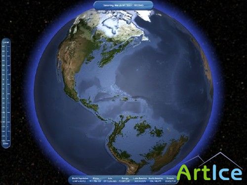 Living Globe 3D Screensaver 1.1