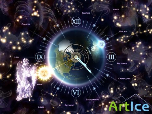 Zodiac Clock 3D Screensaver 1.0.0.4