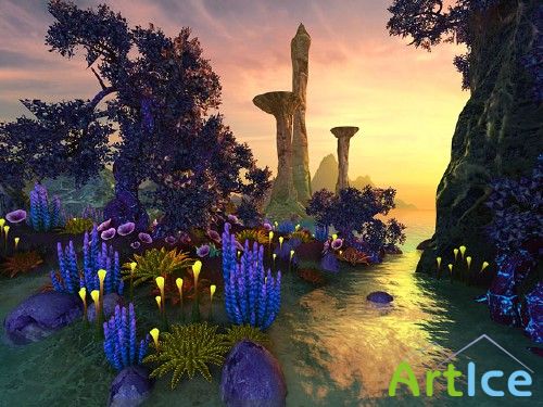 Faraway Planet 3D Screensaver 1.0.0.2