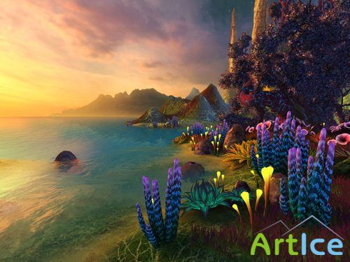 Faraway Planet 3D Screensaver 1.0.0.2