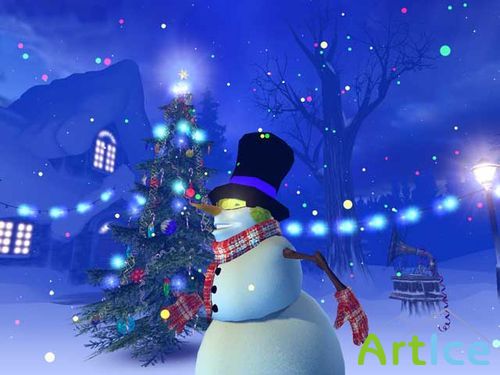 Christmas 3D Screensaver 1.0.0.9