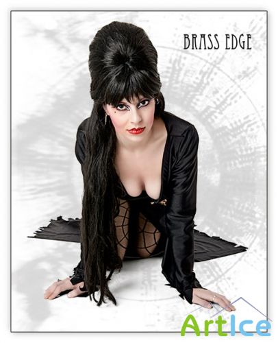 Brass Edge - pin-up