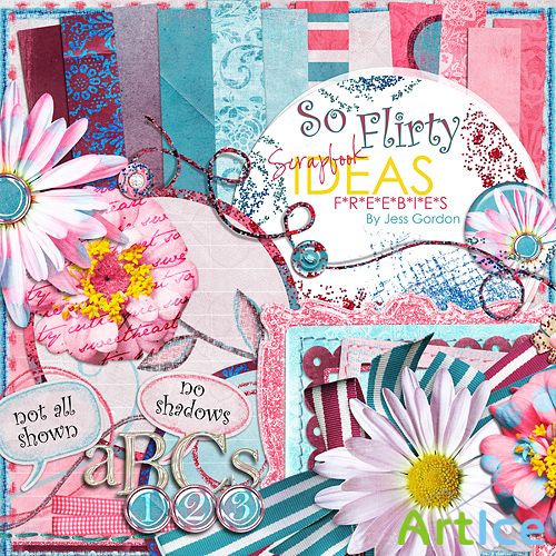 Scrap-set - So Flirty Semi