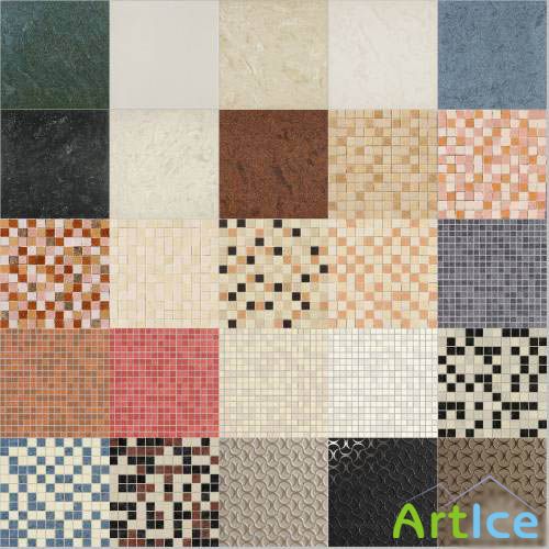 Textures: Ceramic tile Italon