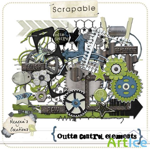 Scrap-set - Outta Control Elements