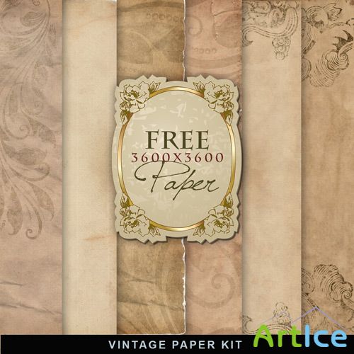 Textures - Vintage Paper Kit