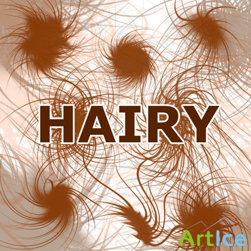 12 Hairy Brushes