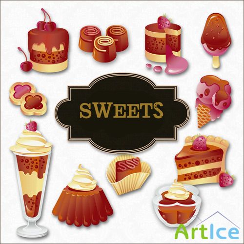 Scrap-kit - Chocolate Sweets