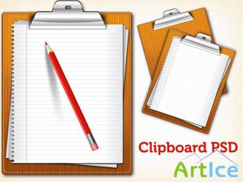 Clipboard PSD