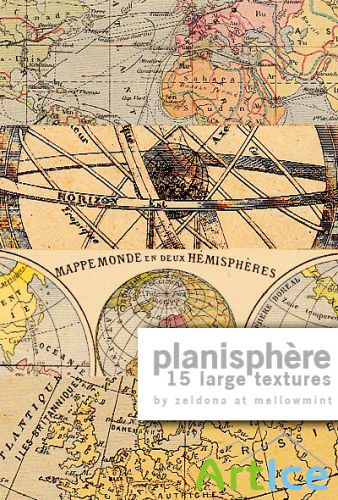 Planisphere - 15 textures