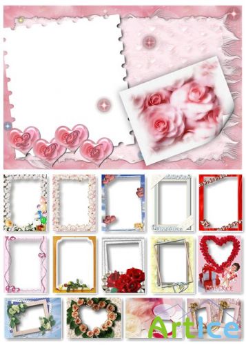     Photoshop - Wedding Frames