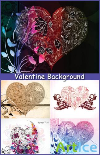 Valentine Background - Stock Vectors