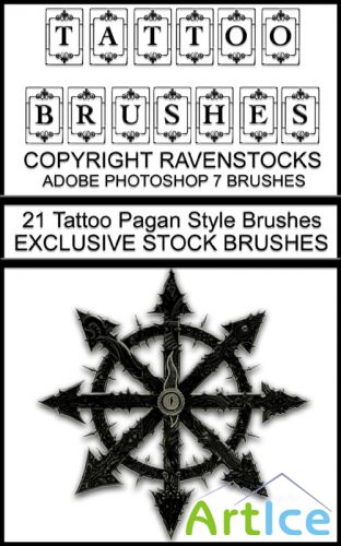 Pagan Tattoo Brushes