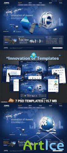 Innovation of Templates PSD Nr.31