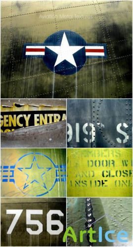 Aviation Metal Textures