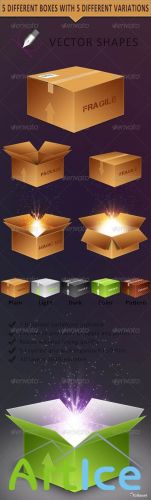 Vector Boxes - GraphicRiver