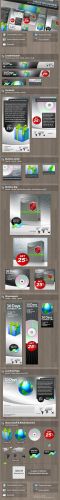 Unique Web Marketing Banner Set - GraphicRiver