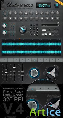 Tablet/Phone User Interface Professional Set V. 4 - GraphicRiver