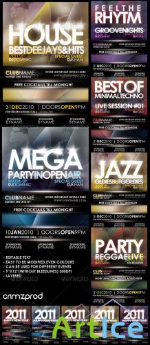 GraphicRiver Club Party Poster