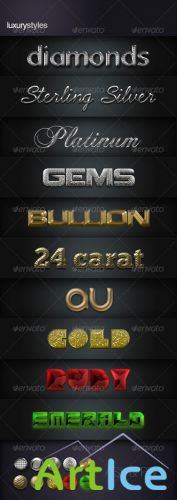 Luxury Layer Styles - GraphicRiver