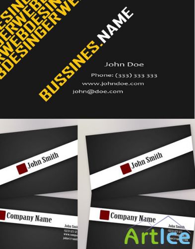 Business Card Templates 01 PSD layered