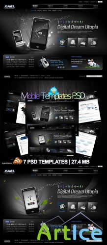 Mobile Templates PSD Nr.106