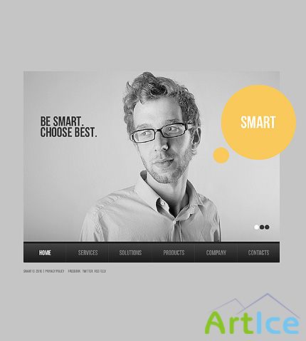 Free Smart Business Website Template