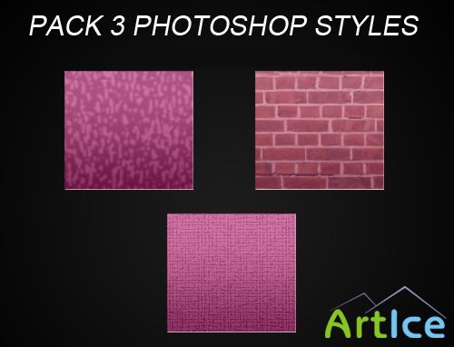 Pink Styles for Photoshop